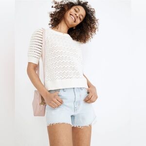 Madewell Atwater Crochet Sweater (NWT)
